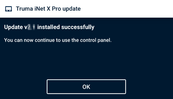 Wie wird das iNet X (Pro) Panel geupdatet?
